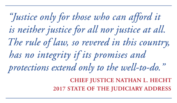 Justice Nathan Hecht quote